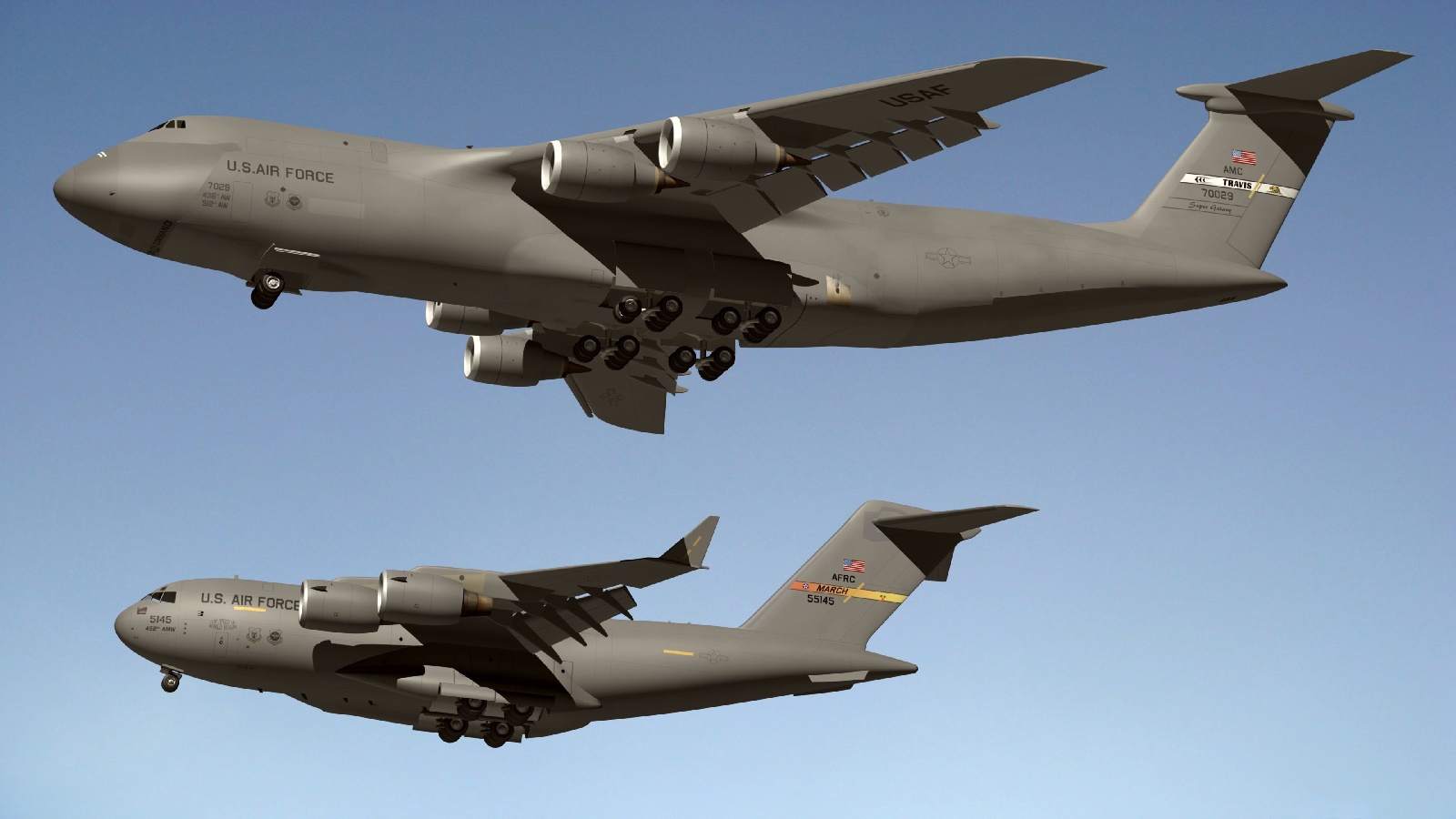 5 حقیقت جالب در مورد هواپیمای ترابری C-5M Super Galaxy ساخت شرکت لاکهید