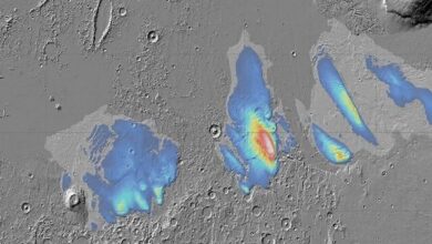 کشف یخ آب جدید در مریخ