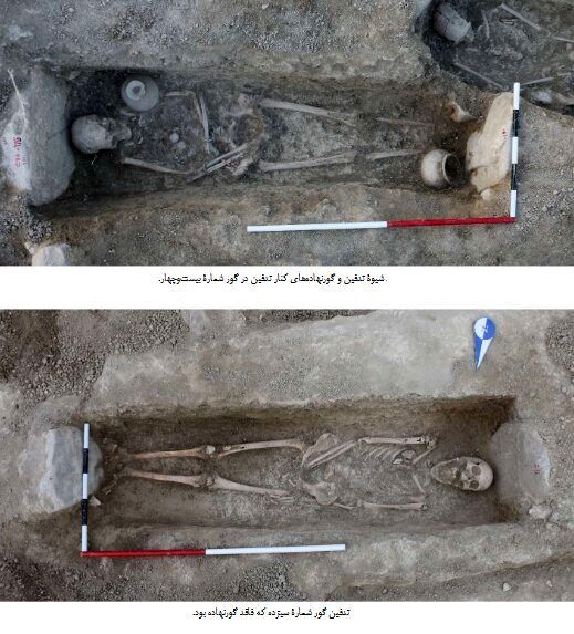 نحوه دفن در قبر بزرگسالان