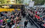 ببینید؛ بدرقه پرسپولیس توسط خرم‌آبادی‌ها برای بازی با خیبر