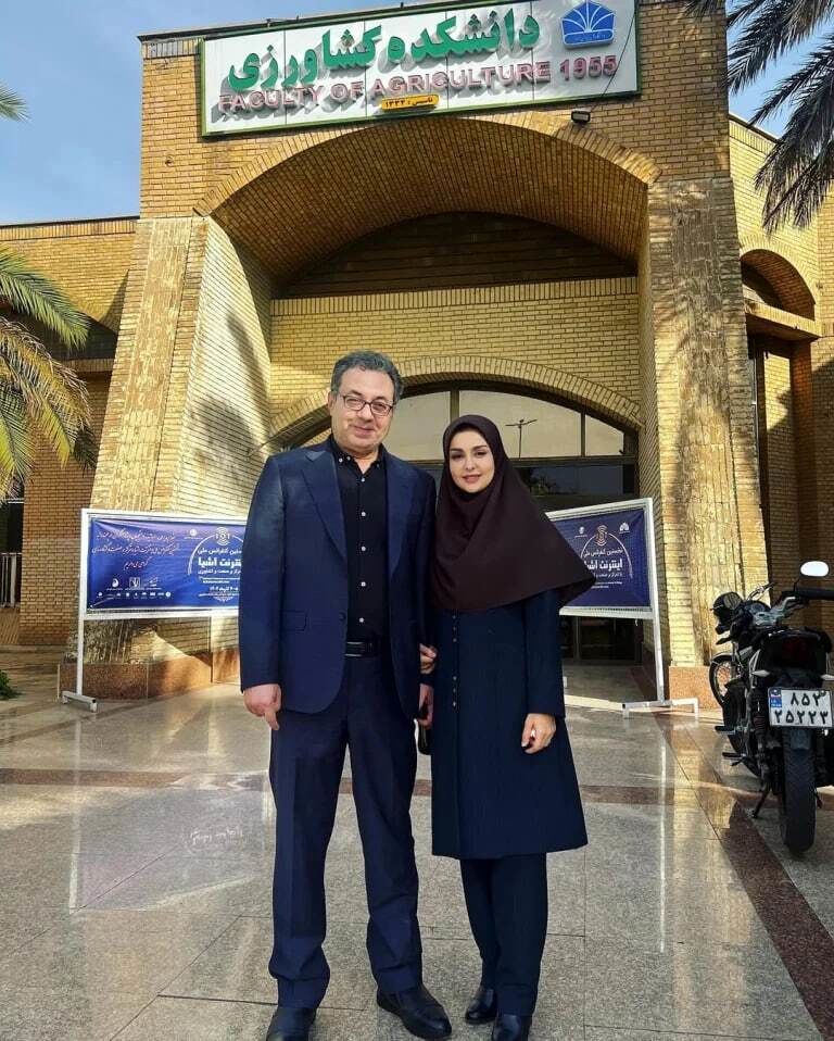 گوینده خبری مشهور ، همسر دوم قالیفف از آب بیرون آمد! / بیوگرافی+ عکس