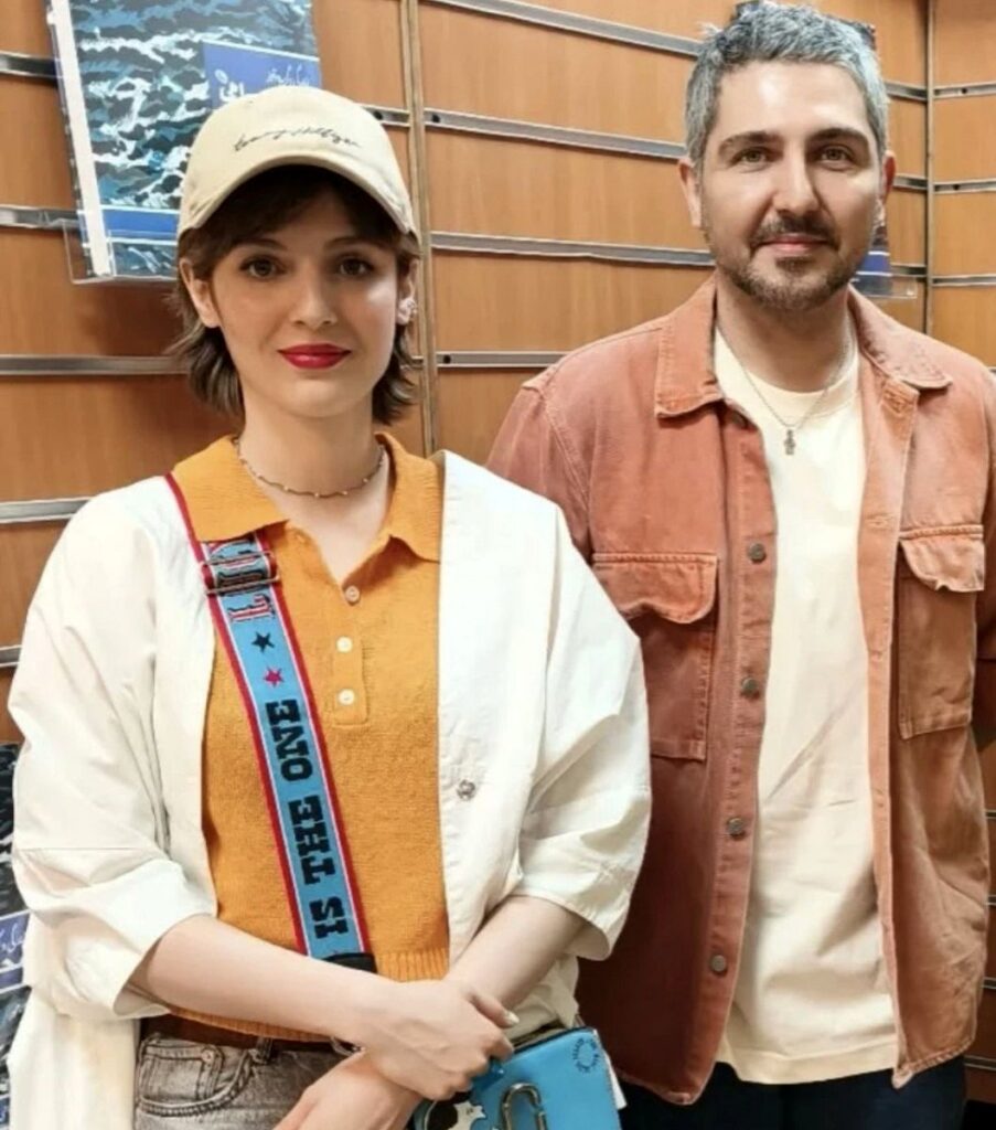 Mahsa Hejazi در کنار محمد رضا غفاری 1
