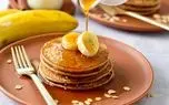 طرز تهیه پنکیک موز و جو دوسر، صبحانه ای سالم و خوشمزه