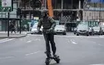 ببینید؛ راننده اسکوتر برقی پلیس را در تعقیب و گریز فریب داد