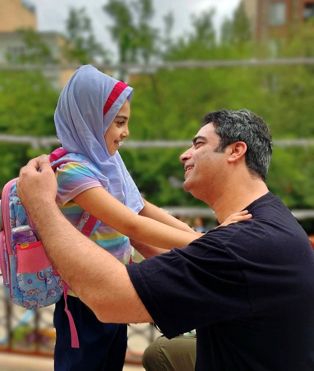 Manouchehr Hadi و دخترش 2