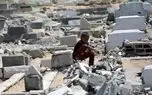 عکس خبری | تخریب کامل یک مسجد و قبرستان در غزه