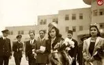 «فوزیه، اشرف و محمدرضا پهلوی» در بندر شاهپور؛ اسفند 1317