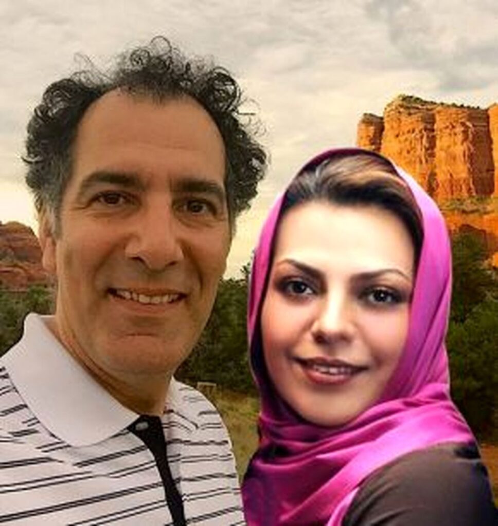 تصویر خانوادگی جدید بهنام با همسرش آیدا یزدانی