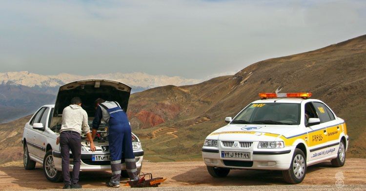 خدمات امداد ایران خودرو بدون وقفه ادامه دارد