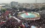 حضور پرویز فتاح به همراه خانواده در مراسم تشییع شهدا