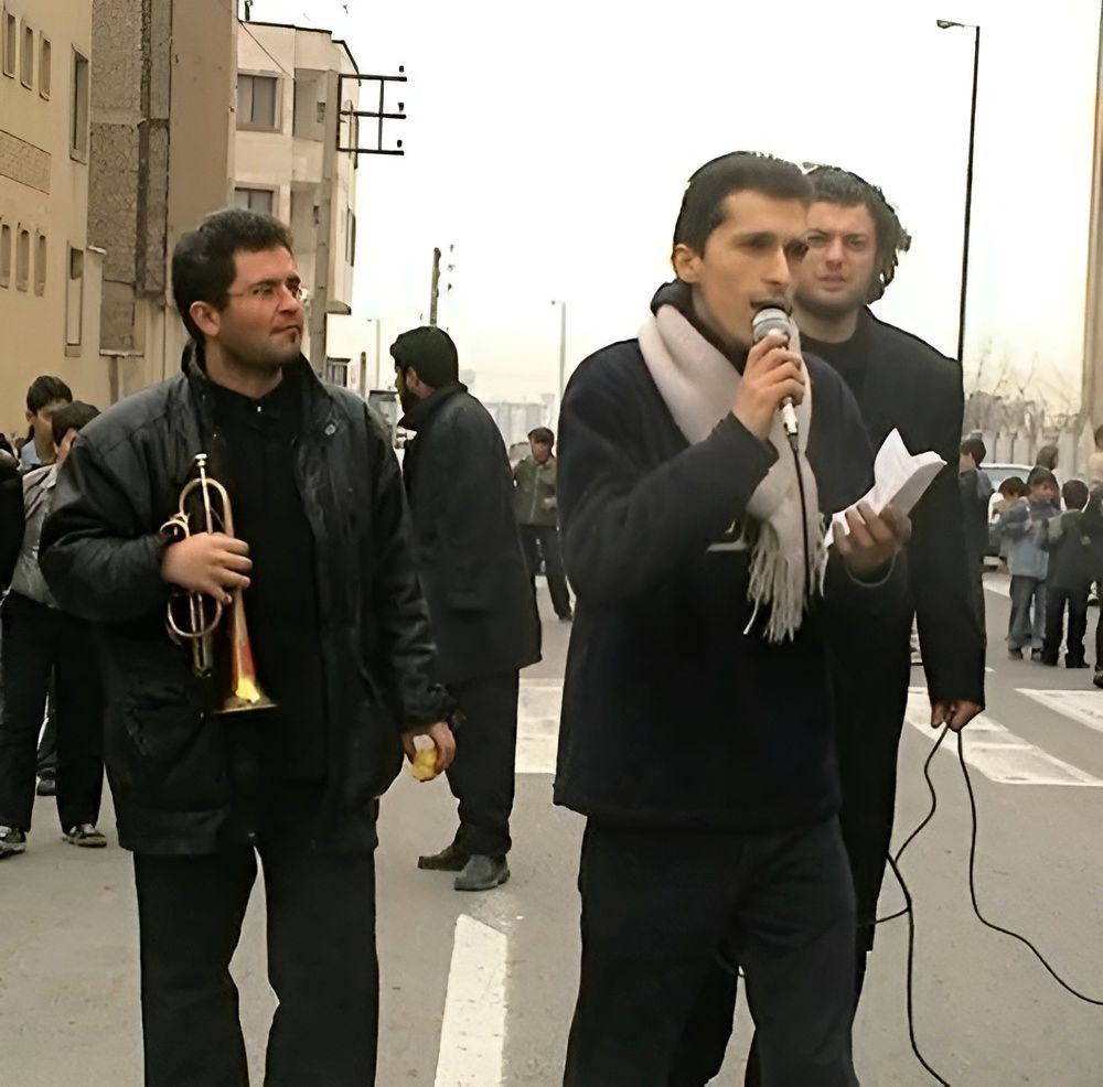 Morteza پاشا در عزاداری در رده عزاداری 1