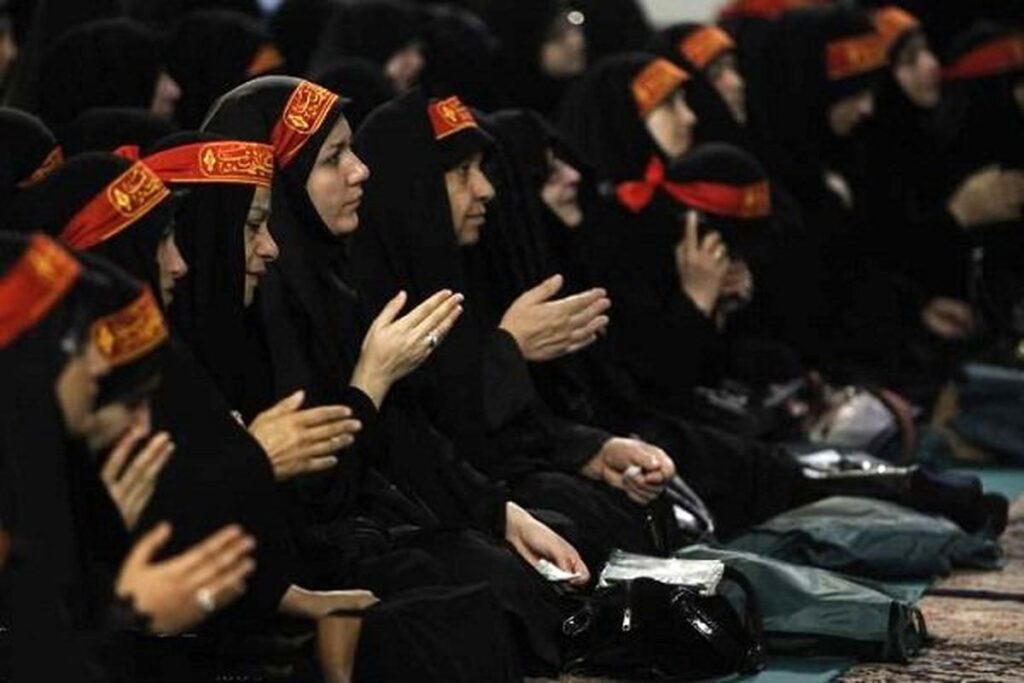 ویدئویی از مراسم عزاداری زنان در فضای مجازی بازدید شده است