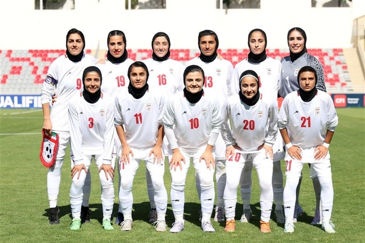 تیم فوتبال بانوان ایران با این آهنگ