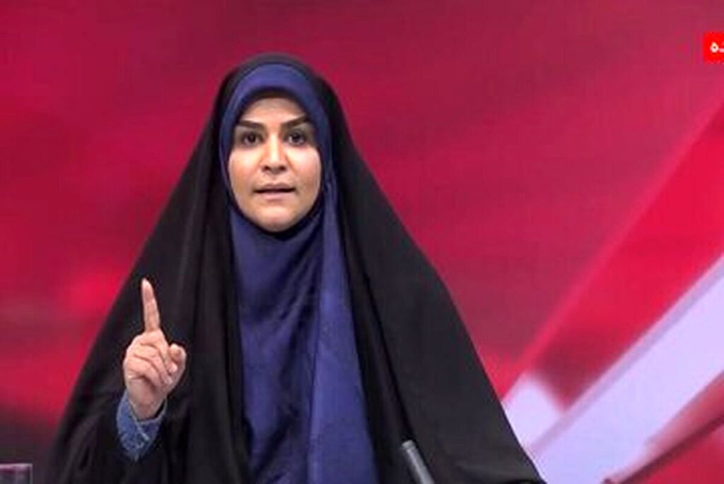 خبرنگار آمریکایی در کنار صحر امامی