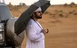 تصاویر؛ بارش باران تابستانی و حال خوب اماراتی‌ها