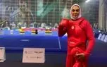 عکس؛ شهربانو منصوریان در دیدار امروز رهبر انقلاب