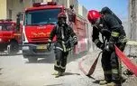 جزئیات آتش سوزی در انبار ضایعات شرکت آب و فاضلاب کرمانشاه