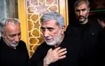 عکس؛ حضور سردار قاآنی در مراسم بزرگداشت سردار محققی