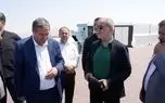 تصاویری از بازدید پزشکیان از دریاچه ارومیه