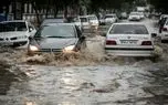 ببینید؛ باران شدید تابستانی رودخانه بشاگرد را به خروش آورد