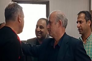 بی‌اعتنایی و دست ندادن اسکوچیچ با مهدی تاج/ ویدئو