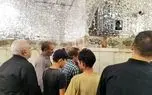 حضور ظریف بر مزار شهید رییسی