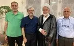دیدار مشاوران میرحسین موسوی با مهدی کروبی