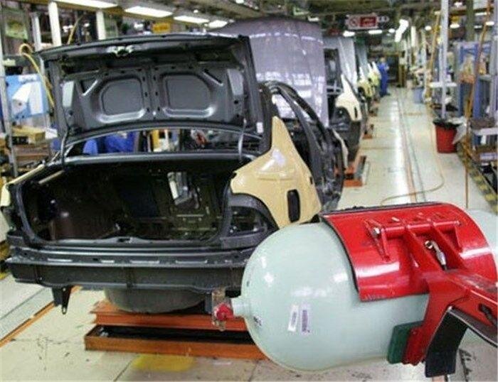 تولید ۲۵ هزار خودروی دوگانه‌سوز با حمایت دولت کلید خورد