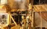انفجار در مغازه عطر و ادکلن‌فروشی اسلامشهر