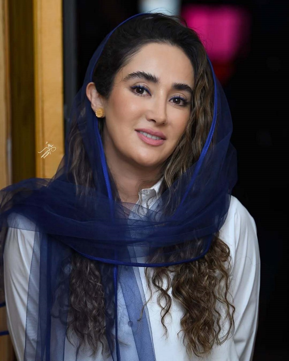 افشاری بهار در حاشیه نمایش قلب نارنگی 1