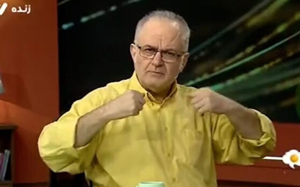 مجری تلویزیون پس از Snapbec/ Video به زریف و روحانی گیر افتاد