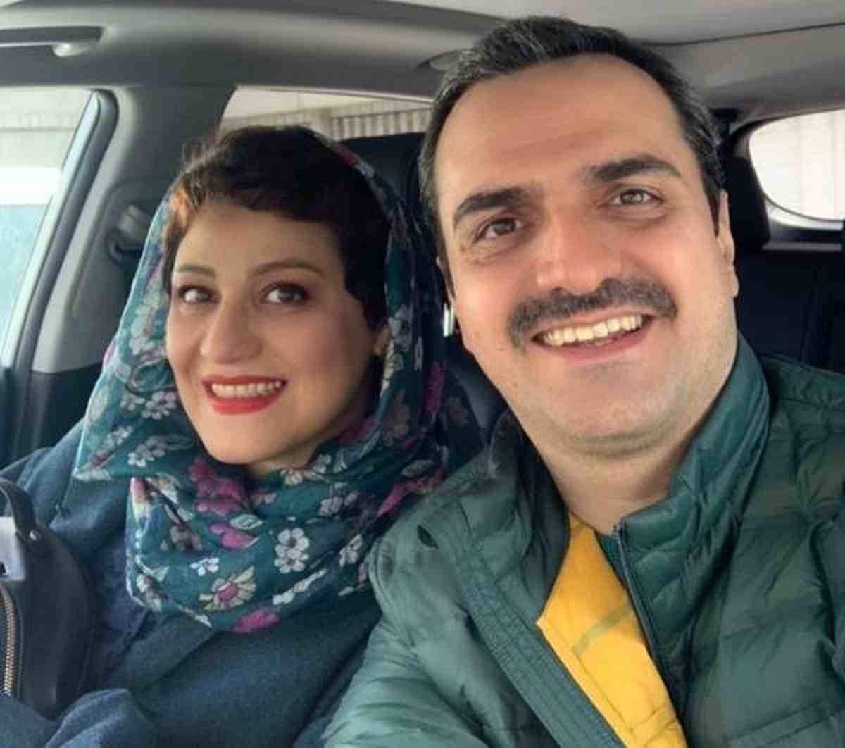 Alireza Ara و همسرش Shabnam Moghaddam 1