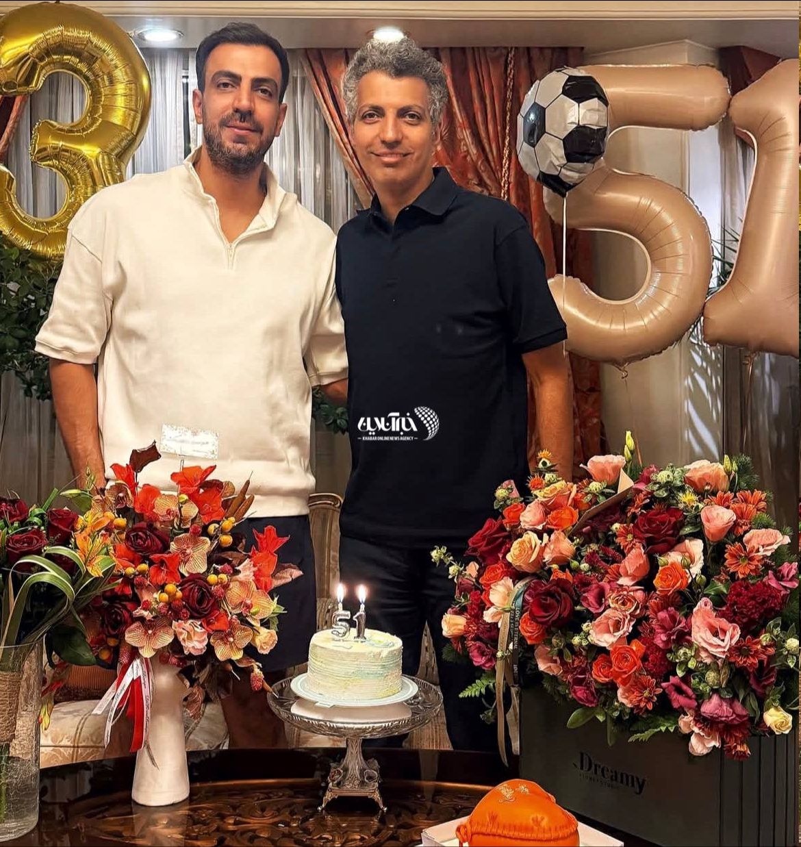 عکس | جشن تولد 5 مین جشن تولد Adel Ferdowsi