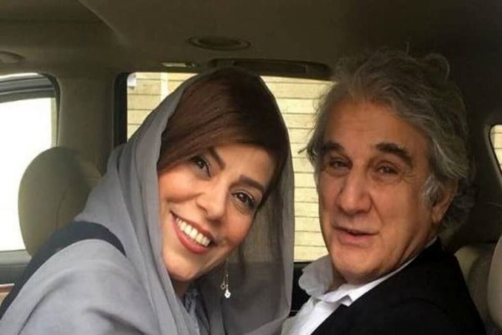 مهدی هاشمی و همسر دومش در اصفهان