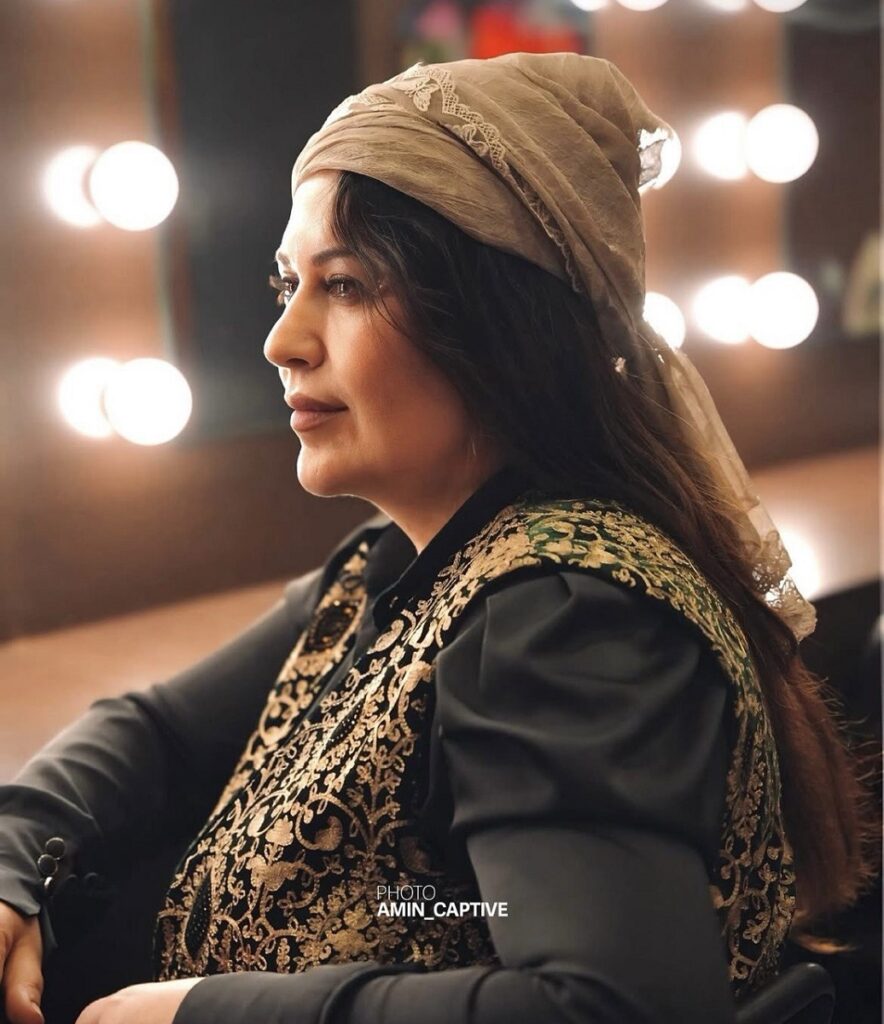 عکسی متفاوت از گیتی قاسمی 1