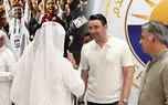 نکونام تماشاچی ویژه بازی تراکتور-الشارجه