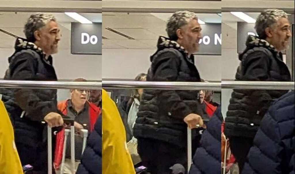 اولین ویدیو واضح از پژمان جمشیدی در فرودگاه کانادا