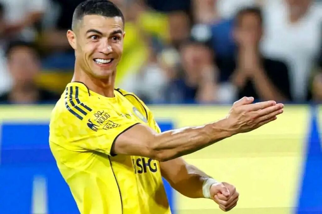 رقص عربی رونالدو پس از زدن گل پیروزی/فیلم