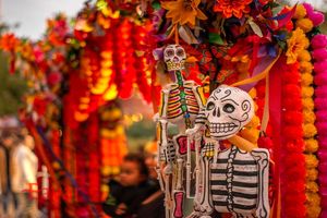 جشن روز مردگان در مکزیک/ ویدئو