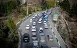ترافیک سنگین در محورهای شمالی و آزادراه‌های ورودی تهران