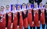 عکس صابر کاظمی در دست زنان والیبالیست ایرانی