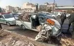 مرگ 3 عضو یک خانواده در تصادف وانت با خودرو حمل زباله