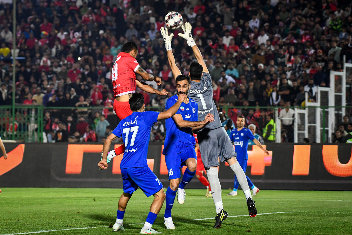 گزارش تصویری بازی امروز پرسپولیس و استقلال خوزستان