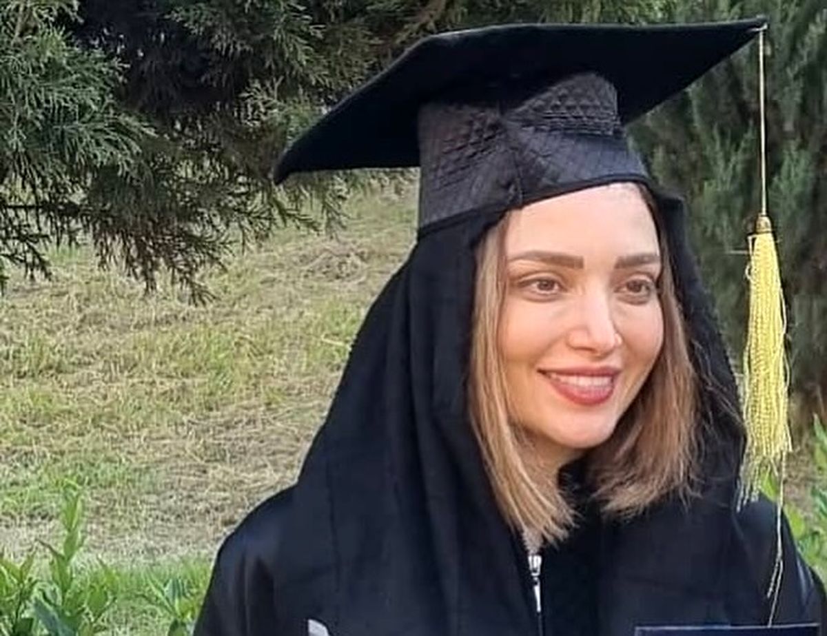 اشک شوق بهنوش طباطبایی در جشن فارغ التحصیلی/فیلم