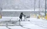 ببینید؛ نخستین برف فصل و سرمای بی‌سابقه در آمریکا