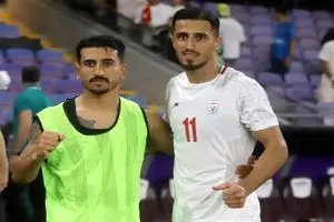 دو ستاره استقلال و پرسپولیس زیباترین قاب بازی دیشب را ساختند/ ویدئو