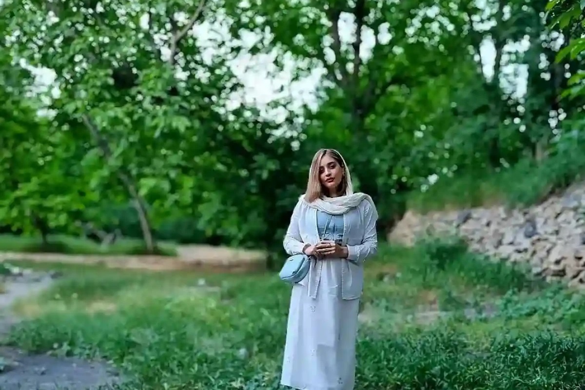 ناهید محمودی در دل طبیعت 3