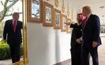 تصاویر؛ متن و حاشیه استقبال ترامپ از بن سلمان