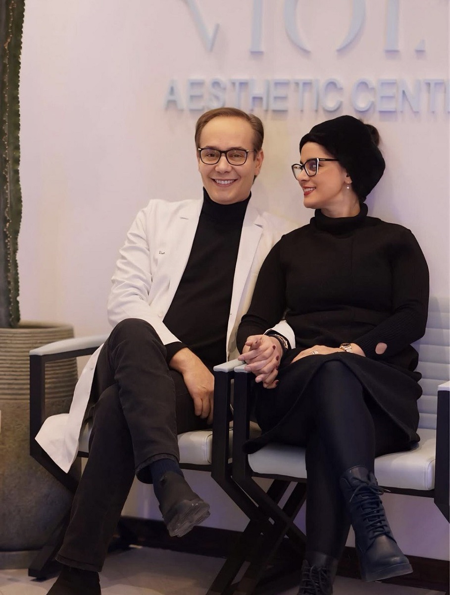 غزل شکری با همسرش ۲