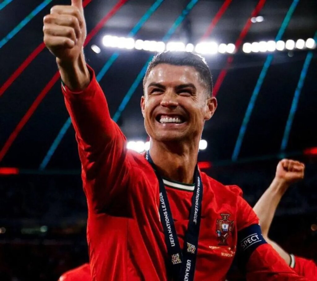 حضور کریستیانو رونالدو در اولین بازی جام جهانی